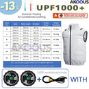 Hooded Cooling Vest Summer USB Charging 5V 12V Cooling Fan Air Conditioner Clothes Sleeveless Breathable Outdoor Sports Travel W