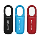 Fingerprint Padlock USB Cabinet Dormitory Anti Theft USB Smart Cabinet Keyless Drawer Lock Household