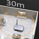 M9/M9Pro Audio Transmitter Receiver 1200mAh Bluetooth 5.1 Wireless Music Adapter U Disk/TF Card FM Radio Player DSP Converter