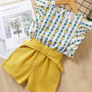Bear Leader Girls Clothing 2023 New Summer Kids Sleeveless Vest and Skirt 2PCS Children Clothing Cute Outfit Soft Clothes 3 7Y