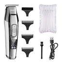 Kemei KM-5027 Original Electric Hair Clipper Rechargeable Hair Trimmer LCD Display Hairdresser Professional Cutting Machine