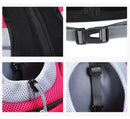 New Dog Pet Backpack Carrier Travel Bag Front Pack Breathable Adjustable with Safety Reflective Strips for Hiking Outdoor Cats