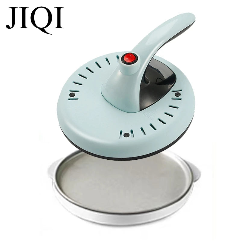 JIQI Automatic crepe maker non-stick pizza pancake machine household cooking kitchen application spring roll electric baking pan