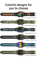 New Outdoor 10ATM Waterproof Swim Smart Watch Men GPS Compass Flashlight 540mAh Large Battery Bluetooth Call Sport HD Smartwatch