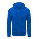 Hochwertige Mode-Kapuzenpullover für Herren, Retro Harajuku, einfarbig, Jacke, High Street Reißverschluss-Hoodie, lässiges lockeres Sweatshirt, Kleidung