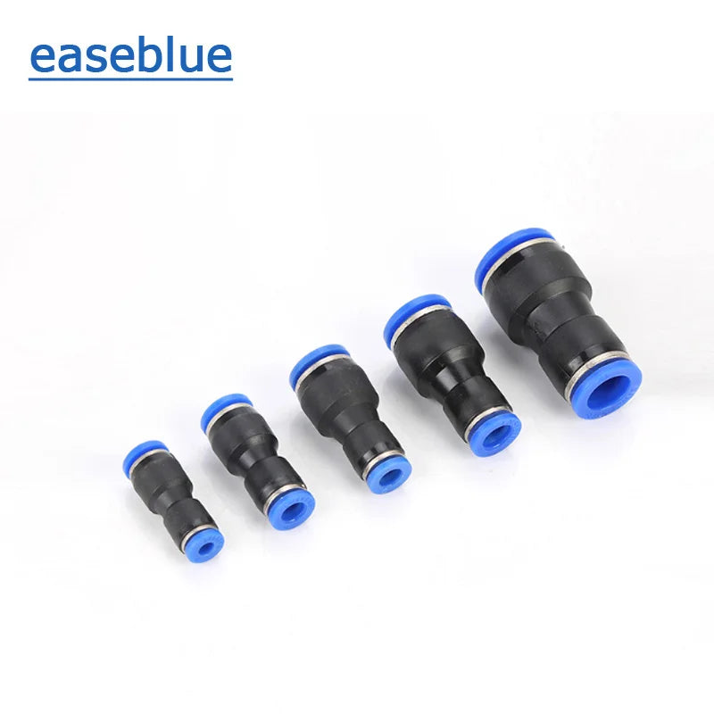 1pcs PU/PG Pneumatic Quick Fitting Cylinder 4/6/8/10/12/14/16MM Air Water Hose Straight Type Connector Valve Connect Tube