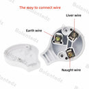 AU Australia New Zealand Plug 10A AC Power Charger Adapter Connector Cable Electrical Power Male Plug Adaptor Detachable Plug