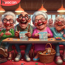 HUACAN Portrait Diamond Painting Grandma Grandpa Mosaic Full Square Round New Arrivals Personalized Gift