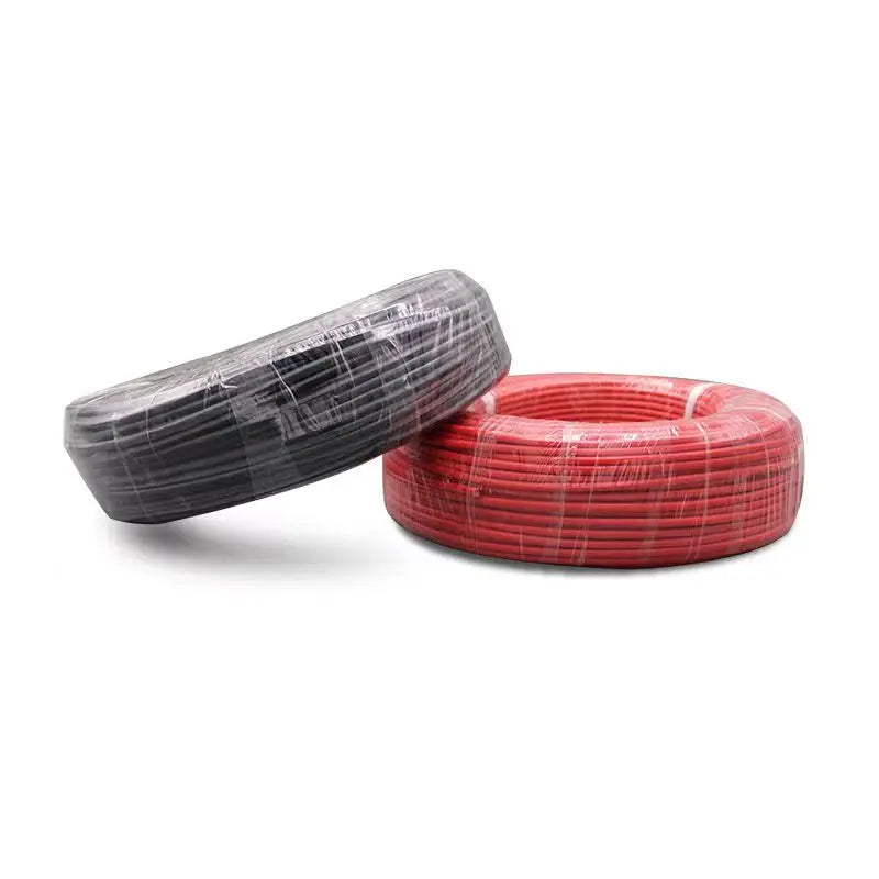 1M Heat-resistant Super Soft Silicone Cable 24 22 20 18 16 14 12 10 8 6 4 2 0 AWG Car Battery Flexible Tin-plated Copper Wire