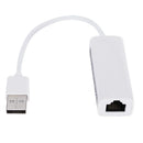 USB 2.0 Wired USB to RJ45 Network Card 10/100Mbps USB To RJ45 Ethernet Lan Adapter Network Card for PC Laptop Windows 7 8 10 11