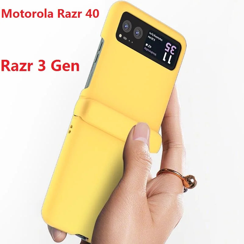 Slim Plastic For Motorola Razr 40 Razr3 3rd Gen 3 Case Hard Folding Protective Cover