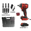 NEWONE 18V cordless Impact Wrench, Impact wrench kit, brushless 400Nm torque impact driver and battery charger