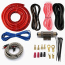 4 Gauge 2300W Amplifier Installation Wiring Kit Audio Subwoofer AMP RCA Power Cable Wire RCA Fuse Subwoofer Sub Wiring Set