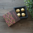 9*9*3.5CM Coloured Flags Heart 10 Set Chocolate Paper Box Valentine's Day Christmas Birthday Party Gifts Packing Boxes