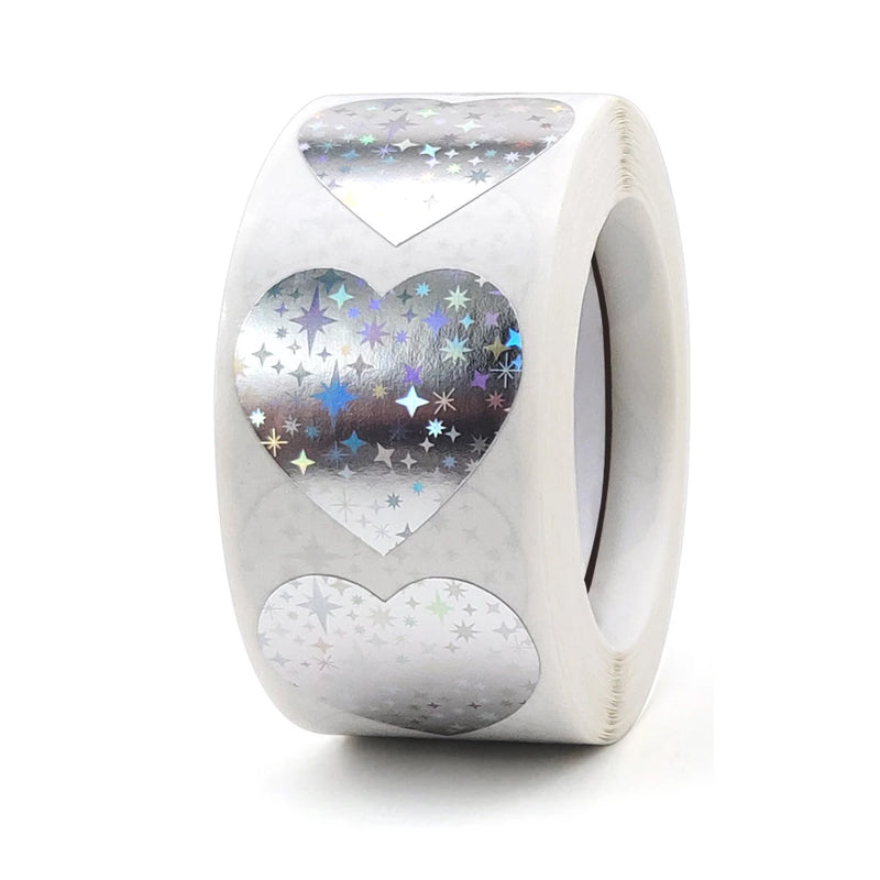 100-500pcs Love Labels Thank You Sticker Sealing Paper Stickers Stationery Supply Decorative Child Scrapbook for Kids