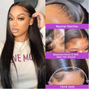 Echthaarperücken 13x6 Lace Frontal Perücke 180% 13x4 Transparente Lace Front Perücken 4x4 Echthaar Lace Closure Perücken für Frauen