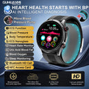 The BioPulse Pro | AMOLED Health Smartwatch — ECG, Blood Pressure & AI Body Scan