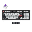 Keychron Q5 HE QMK Wireless Custom Mechanical Keyboard Magnetic Switches Adjustable Actuation Point Aluminum RGB Backlight