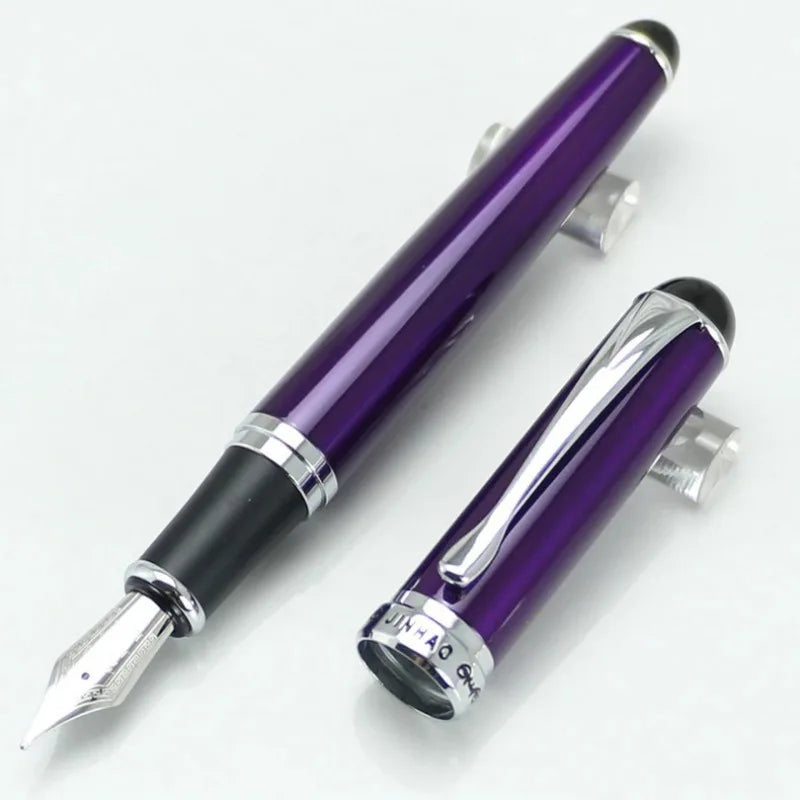 JINHAO X750 Fountain Pen Round Body English Engraved Copi Calligraphy Dip In Jinhao 750  Copperplate