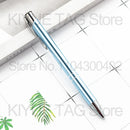 Wholesale 100 50 20Pcs Laser Engraver Personalized Customized Logo Ball Pen Creative Business School Birthday Wedding Small Gift