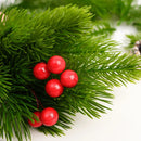 30/10Pcs Artificial Pine Needles Christmas Green Plant Pine Branch Fake Plants DIY Xmas Tree Garland Ornaments Home Decorations