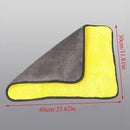 1PC New Car Coral Fleece Auto Wiping Rags Efficient Super Absorbent Microfiber Cleaning Cloth Home Car Washing Cleaning Towels