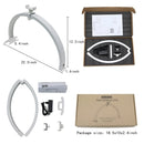 Half Moon Nail Table Lamp 56cm Foldable LED Crescent Manicure Desktop Light Arch Beauty Salon Fill Lighting
