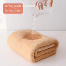 Towel Bath Towel Sub Set Warp Knit Coral Velvet Cut Edge Absorbent Event Gift Towel Set New Absorbent Towel Bath Towel Set