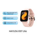 HAYLOU GST Smart Watch Herren Damen Uhr Blutsauerstoff Herzfrequenz Schlafmonitor 12 Sportmodi Benutzerdefiniertes Zifferblatt Globale Version