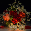 24PCS Crystal Gold Votives Candle Holder Elegant Decorative Tealight Candle Holders for Weddings Parties Chirstmas Gifts