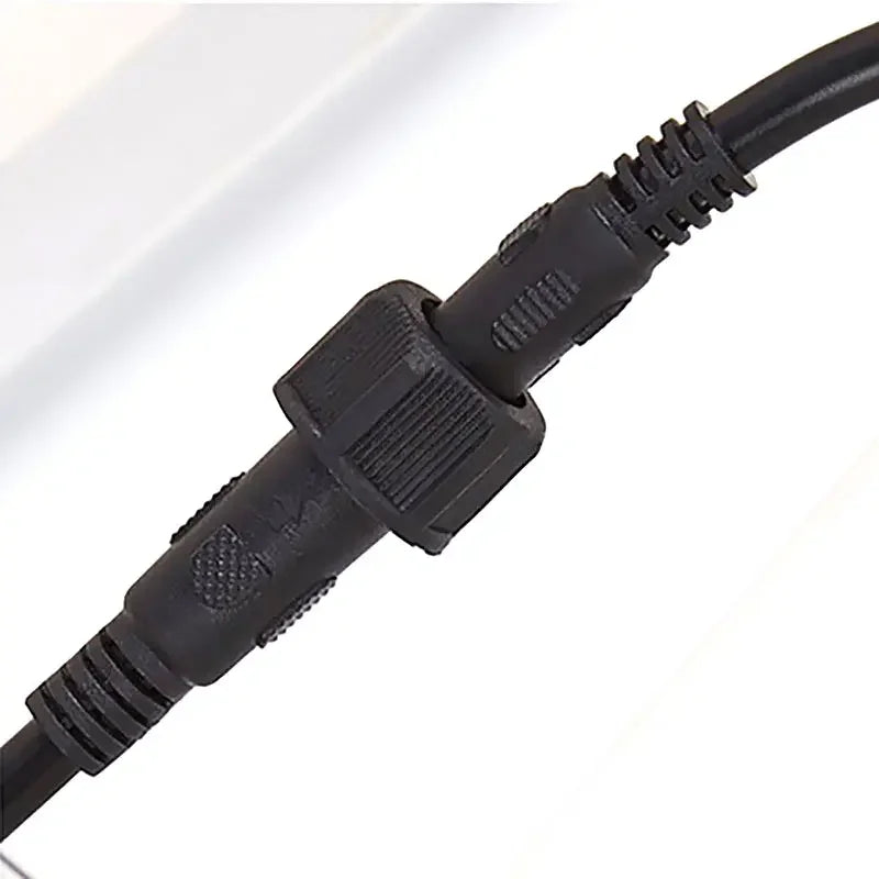 IP67 Solar Light Extension Cable Outdoor Waterproof DC Male and Female Extension Line 5/10/20m 2Pin Socket Connector Wire