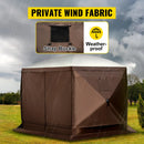 The Hex Haven | 12ft Pop-Up Camping Gazebo with 6-Sided Canopy Shelter