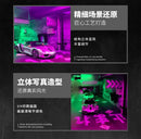 1/64 Diorama Car Parking Lot Model LED Light Underground Double-layer Car Garage Scene Model Display
