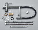 The Clearwell | 2-in-1 Filtered Pull-Down Kitchen Faucet in Solid Brass