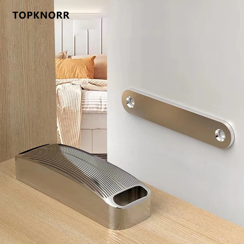 No-punch Door Suction Strong Magnetic Cabinet Door Does Not Close Tightly Artifact Room Door Sliding Door No-punch Lock Buckle