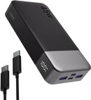 NOBIS 20000mah Power Bank 45W Fast Charging Portable Charger External Battery Pack with LED Display for iPhone Android Laptop