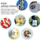HTVRONT 150 Sheets 8.5 x 11 Inch Sublimation Paper 120g Heat Transfer Paper for Inkjet Printer T-shirt Clothes Printing 21X28cm