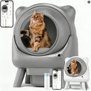 Amicura CuraX1 80+8L Self Cleaning Litter Box Open Top Automatic Toilet for Cats Cat Automatic Toilet Special Large  APP Control