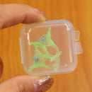 Mini Clear Plastic Storage Box for Home Earrings Necklace Jewelry Organizer Cases Multifunction Transparent Dustproof Container