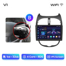 Junsun V1 Wireless CarPlay AndroidAuto Radio For Peugeot 206 206CC 206SW 2001-2008 4G Car Intelligent Systems 2Din Autoradio GPS