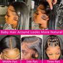 Silkwave 30 40 Inch 13x4 13x6 Hd Lace Frontal Wigs Straight Human Hair Wear And Go 5x5 Glueless Wigs For Black Women Brazilian