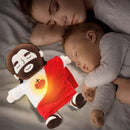 32cm Breathing Jesus Soothe Plush Toy for Kids Soft Soothing Jesus Plushies Comforting Jesus Heart Toy Easter Christmas Gifts