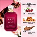 Kayali Lovefest Burning Cherry |48 Eau De Parfum, Seductive Dark Cherry Scent, Gourmand Perfume with Caramel Tonka Bean 3.4oz/100ml