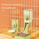 500ML pet parrot bird feeding waterer cat dog cage hanging waterer pigeon rabbit small pet automatic feeding water feeding bowl