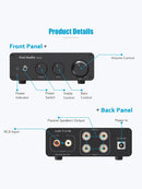 【 Do Brasil 】Fosi Audio 300Wx2 HiFi Sound Power Amplifier New TB10D TPA3255 Class D Stereo Amp With Treble Bass For Home Speaker