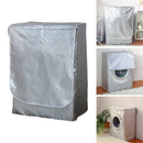 Washing Machine Cover Protector Silver Coating Protective Front Load Laundry Dryer Sunscreen Protection Dustproof Waterproof