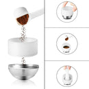 Wholesale Set Stainless Steel Reusable Capsule Compatible with Nespresso Vertuo Vertuoline Coffee Filter