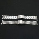 For Seiko SKX007 SKX009 Solid Stainless Steel Watch Band 20mm 22mm Men's Sports Strap for Jubilee Curved End Bracelet for Oyster