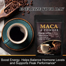 BEWORTHS Maca Root Coffee- Natural Energy Supplement,Supports Athletic Performance and Motivation,Builds Muscle and Strengthens