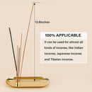 5 in 1 Metal Incense Burner Brass Incense Holder Palo Santo Holder Sage Holder Incense Tray Ash Catcher for Meditation Yoga Room